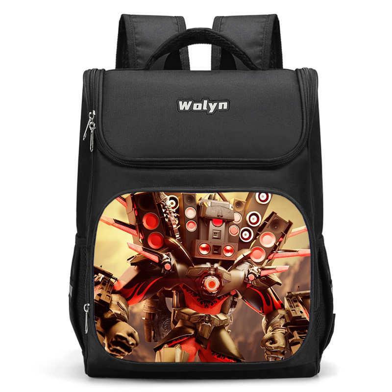 Trendy Oxford Cloth Backpack For Elementary School Students Large Capacity Design