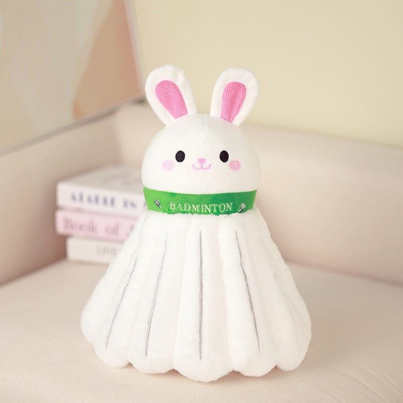 Cartoon Sports Ball Plush Toy: Tennis, Badminton, Basketball Gift Doll for Kids & Boyfriend