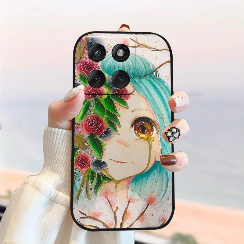 For Motorola Edge 60 Fusion 5G Case XT2503-4 Silicone Soft TPU Phone Cover For Moto Edge60 Fusion Cute Panda Protector Cases