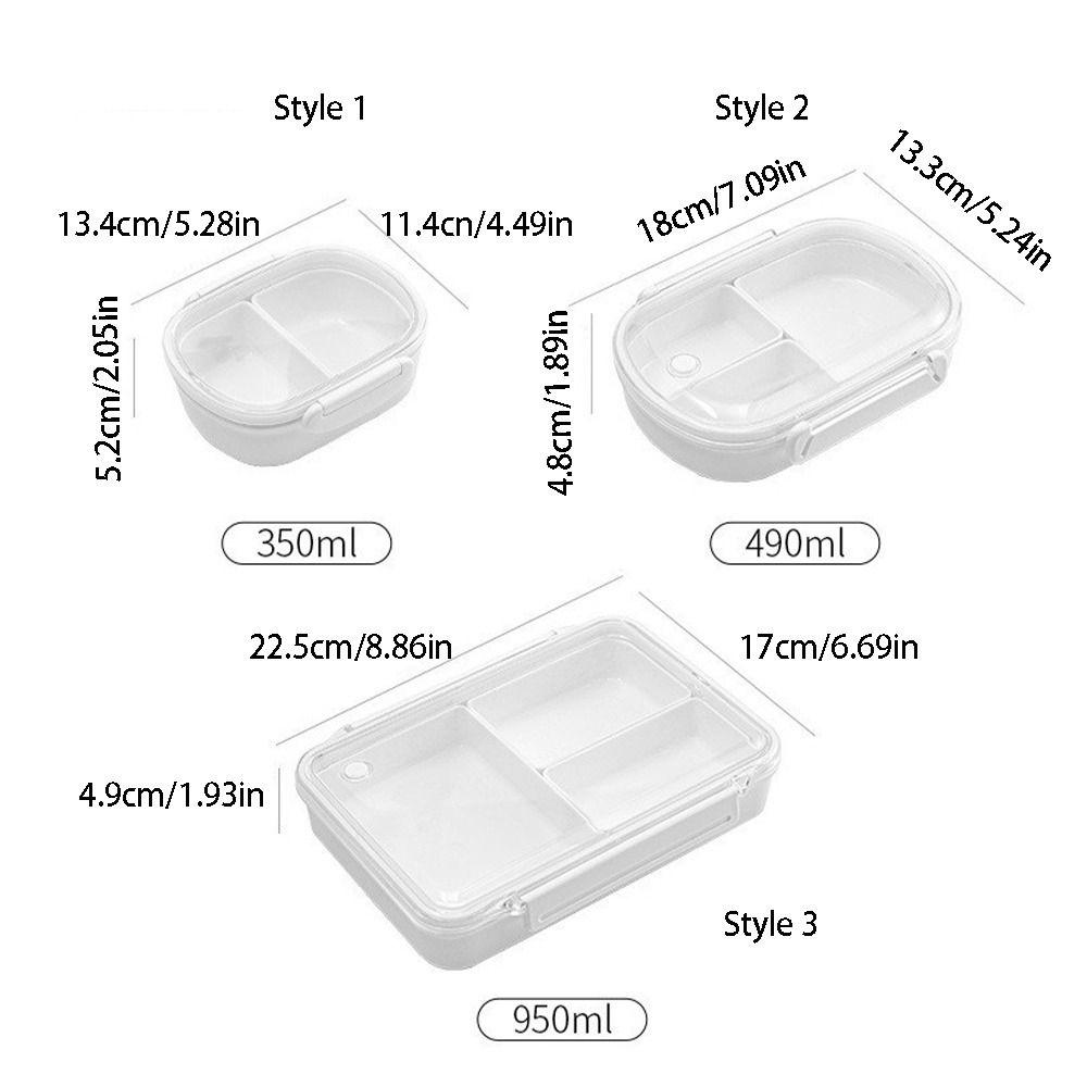 Heat-resistant Food Storage Box Refrigeratable Fruit Storage Box Sealing Box Microwave
