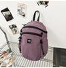 Schoolbag Minimal Soft Light Mist Moist Cool Functional Tooling Wind Backpack Neutral Light Commuter Outdoor Lightweight Backpack