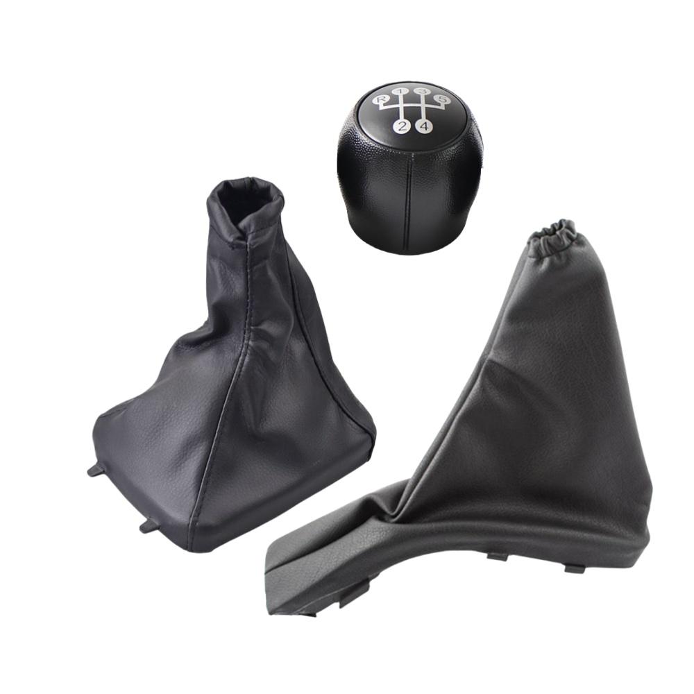 For Vauxhall /Opel Astra II G Zafira A 1998-2010 Car Gear Shift Knob with Gaiter Boot Cover Handbrake cover 1999 2000 2001 2009