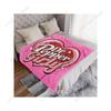 Dr. Pepper Soft Flannel Throw Blanket - Cozy Warm For Couch Bed Office Travel - Perfect Gift For Christmas Custom Blankets
