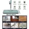 Mop Plat Rotativ 360° Mopuri cu Spin pentru Podea Microfibră Spălare Mâini Libere Mop Pluteitor pentru Podea Unelte de Curățare Casnică