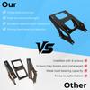 Detachable Two Up Tour Pak Pack Mounting Luggage Rack Steel Alloy Motorcycle For Harley Davidson 2014-25 FLHR FLHRC FLHRSE FLHX