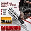 Professional Screw Extractor Kit For Impact Drive Screwdriver Bit Stuck Rusty High Hardness Remove Broken Screw