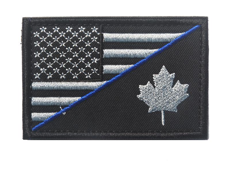 US Flag & Punisher Spartan Tactical Velcro Armband