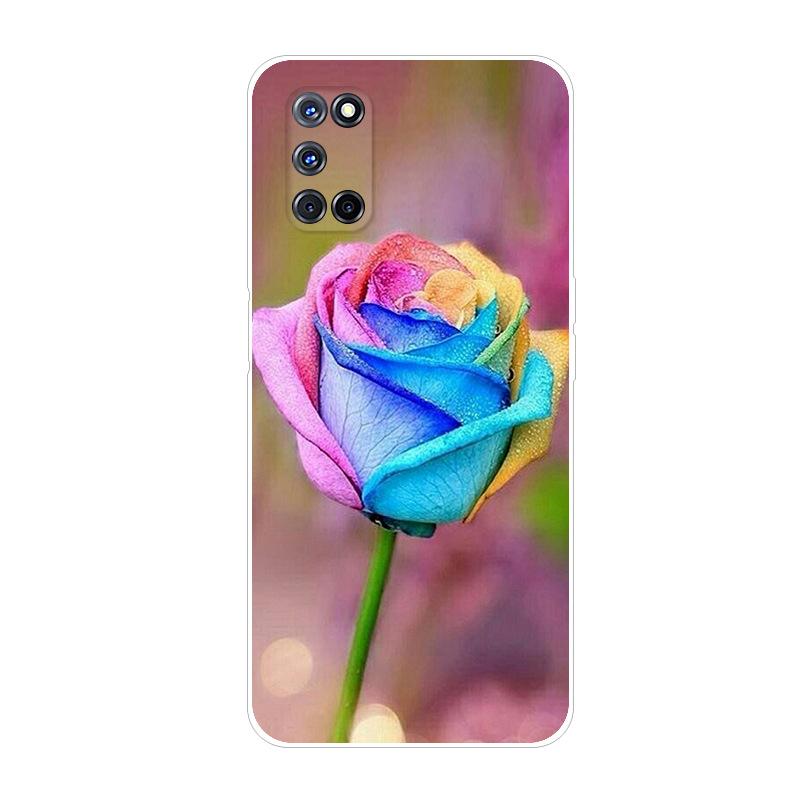 For Coque OPPO A52 Case A 52 Cute Painting Soft TPU Silicon Back Cover For OPPO A72 2020 A 72 Phone Cases For OPPO A52 A92 Capa