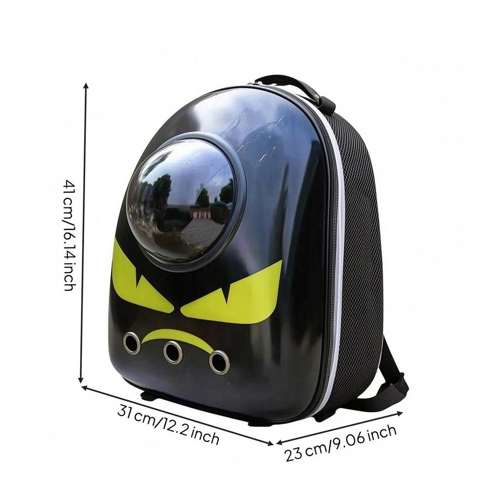 Bubble Window Pet Carrier Oxford Cloth Astronaut Backpack Hardshell