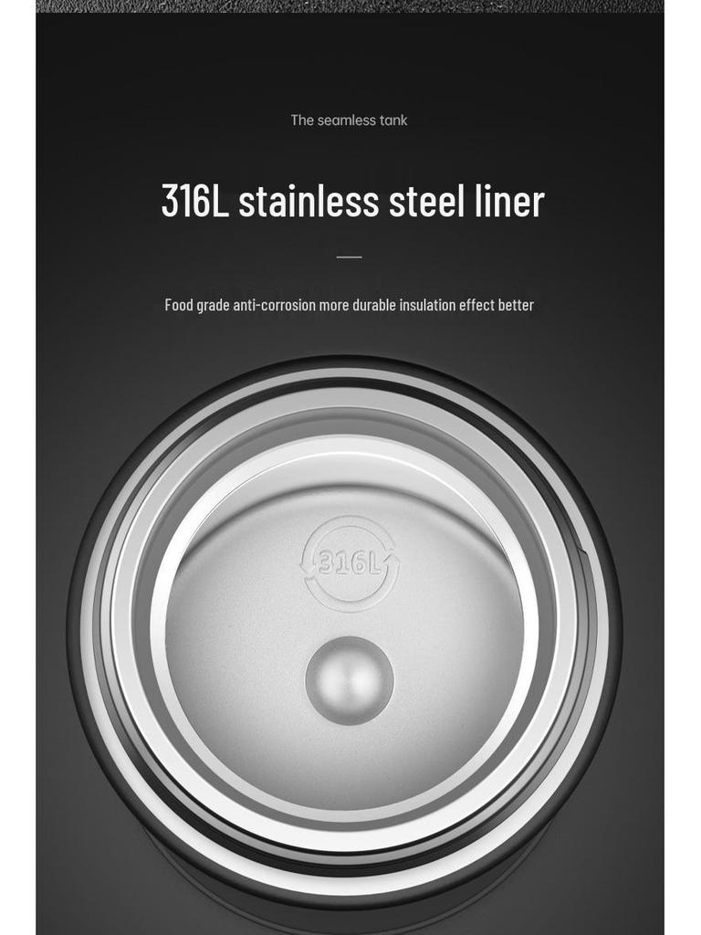 316 Stainless Steel Smart Insulated Cup with Temperature Display & Tea Infuser - Ideal Business Gift