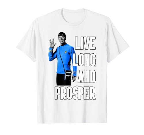 Star Trek Original Series Spock Live Long T-Shirt