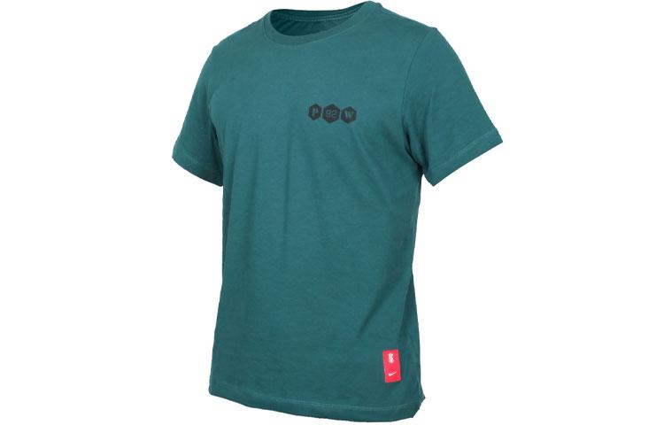 

Nike Dri Fit T Shirts Men s Green Crew Neck Moderate Straight Fit CV2061-300 S