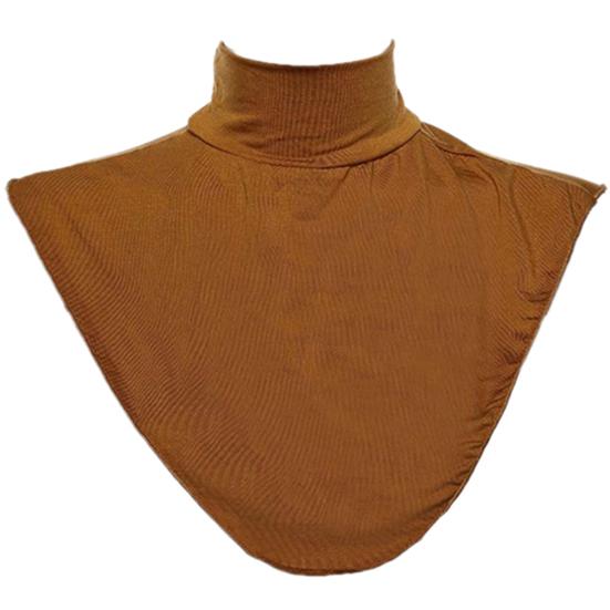 

FALSE Collar Soft Texture Good Ornament 7 Colors Women Modal Neck коричневий