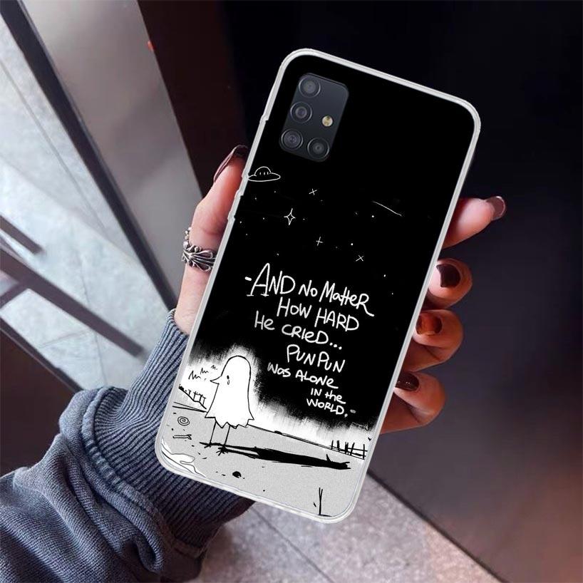 Oyasumi Punpun Phone Case For Samsung Galaxy A12 A52S A42 A32 A22 A51 A50 Note 20 Ultra 10 S10 Plus A71 A70 A31 A30 A10S Galaxy