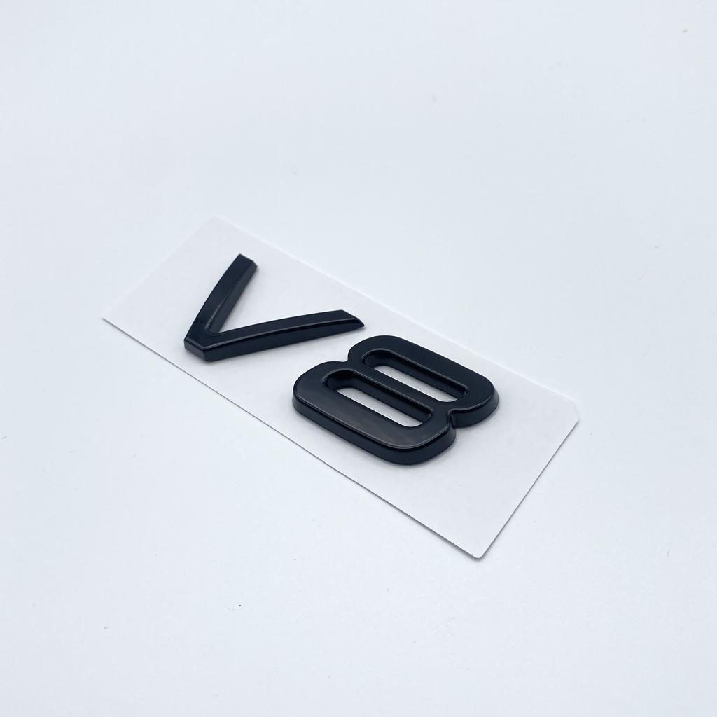 dgwxr9 New 3D Car Styling B5 B6 T5 T6 V8 AWD Rear Trunk Tail Logo Emblem Sticker for VOLVO XC90 Chrome Black Badge