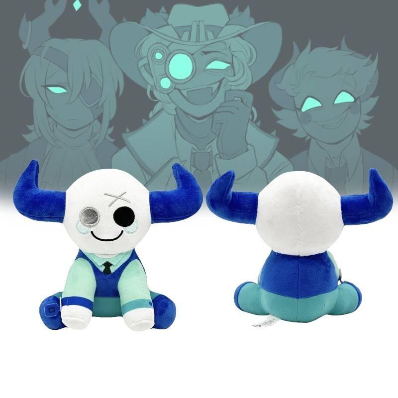 Adorable The Broker Plush Game Merchandise Blue Corner Plush Toy Doll Cuddly Soft