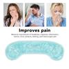 Head Gel Bead Ice Pack Improve Pain Soothing Nerves Cold Compress Hot Compress Forehead Ice Headband for Men Women Blue