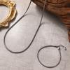 Men's Minimalist Titanium Steel Snake Chain Necklace