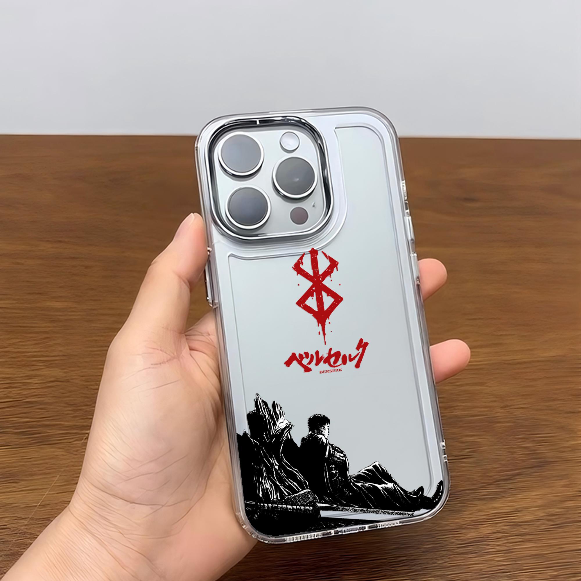 

New Japanese Hot Blood Anime Berserk Guts Phone Case For Google Pixel 10 9 8 7 8A 9A XL Pro 4G 5G Soft Silicone TPU Back Cover Pixel 9 Pro XL 5G