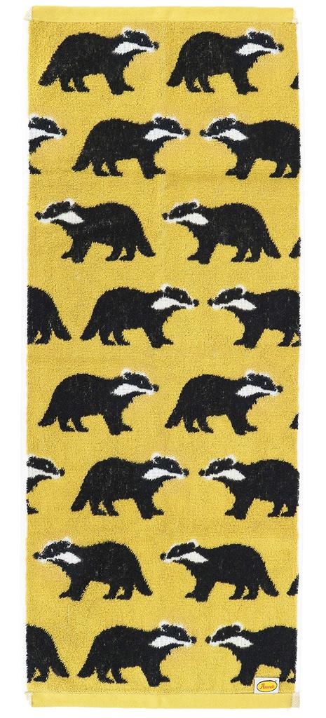Marushin Face Towel Anorak 33 X 80cm Badgers 6025002300