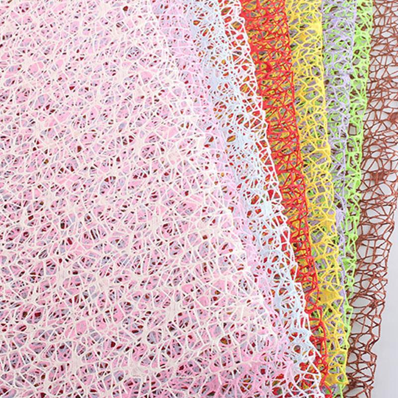 Blumenverpackungs-Netzpapier Unregelmäßiges Hohlnetz-Verpackungspapier Florales Bouquet-Papier Frischblumen-Verpackungsbogen Floristen-Verpackungszubehör