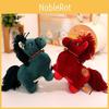 Cartoon Plush Horse Toy Cute Animal Doll Room Decorations Children Holiday Gift