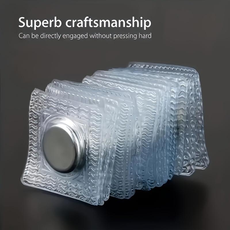

10/20pcs (5/10 Pairs) Sew-In Magnetic Snaps for Clothing & Handbags - Invisible Metal Fasteners for Easy Craft Work, DIY Sewing Accessories 10pcs