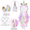 Colorful Dream Catchers Handmade Wall Hanging Decoration for Girl Bedroom Window Bedside Ornaments Make Wish Blessing Birth Gift