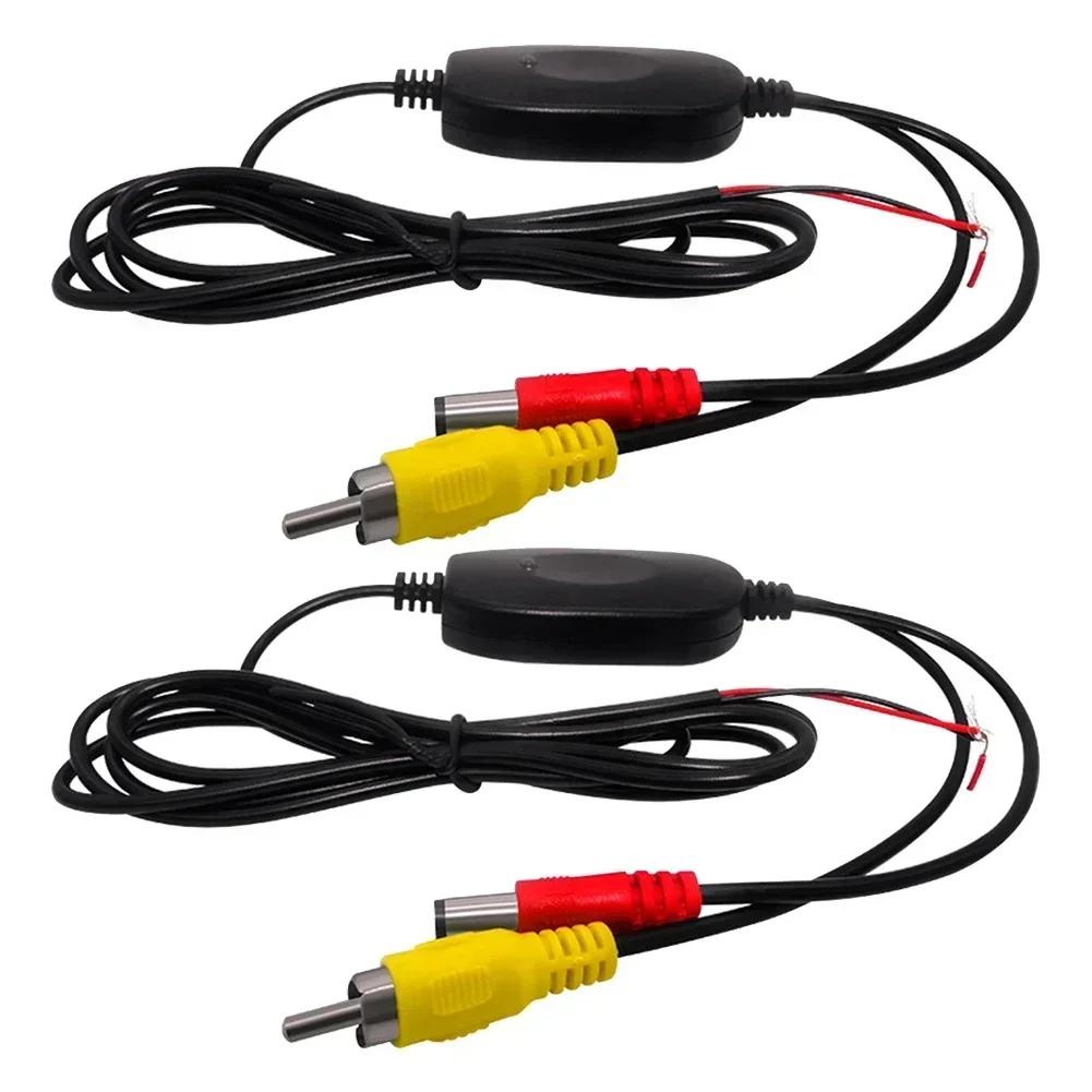 2 4GHz Wireless Car Reverse Camera Kit Transmitter And Receiver PAL/NTSC System Compatible With 12V Vehicles China Mainland