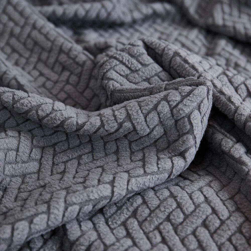 Jacquard Sofa Seat Cushion Cover Elastic Adjustable Skirted Slipcover Sofa Cover Sofa Slipcover Furniture Protector for Pets Kid