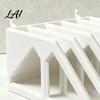 Desktop Storage Organizer Sandpaper Rack 5 Inch Sanding Discs Bins with Holed Disc Hooks And Slots Design Wall Mount Rack
