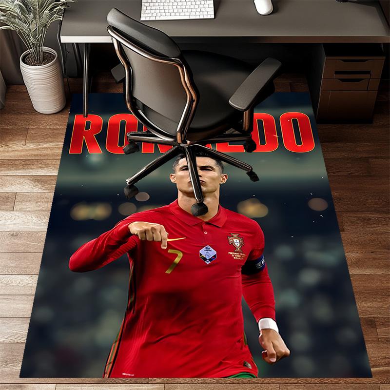1pc Number 7 Soccer Design Printed Area Rug Carpet for Bedroom Living Room Home Decor Rugs Mat Non Slip Mat Rug for Bedside