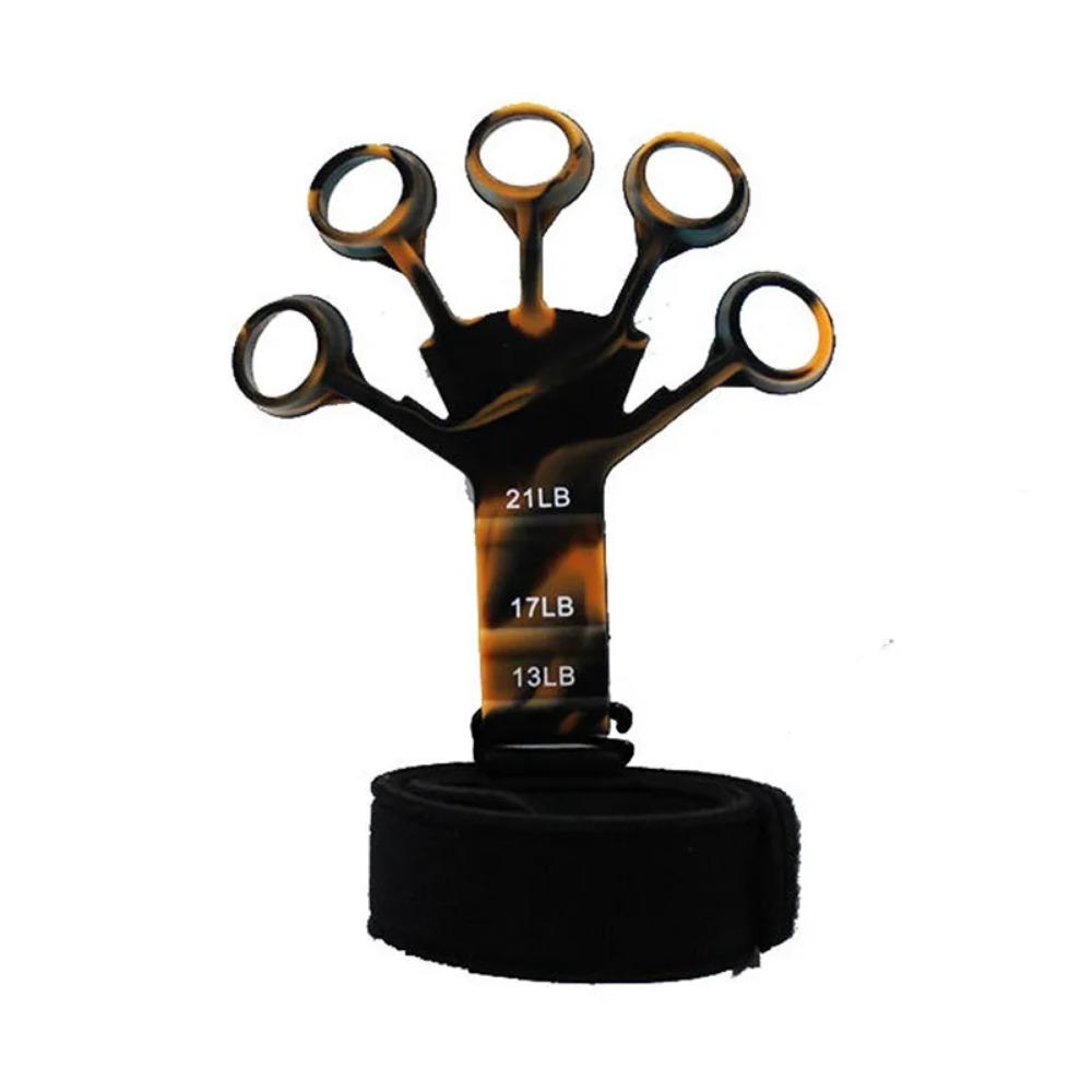 Professional Silicone Finger Strengthener Hand Grip Exerciser for Adults Training Resistance Bands