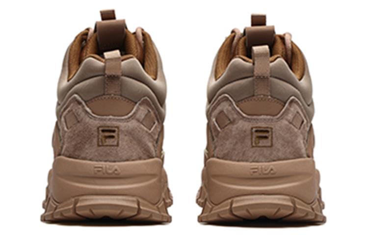 Men's Sneakers FILA Tracer High Top Running Shoes Coffee