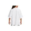Nike Sportbekleidung Buchstabenaufdruck Vintage Rundhals Locker Kurzarm T-Shirt mit überschnittener Schulter Herren Tops Weiß FD1250-100