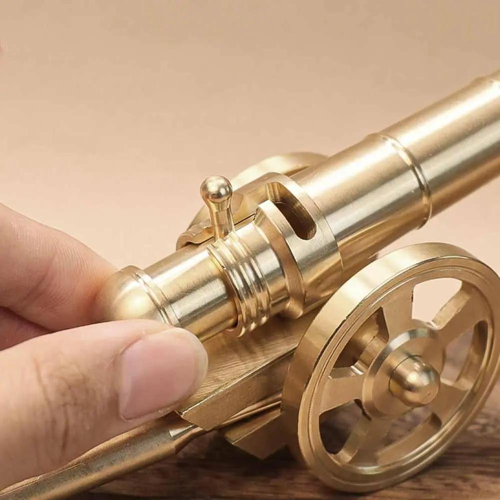 Home Brass Cannon Military Cannon Model Military Souvenir Room Feng Shui Gift Decoration Home Office Crafts