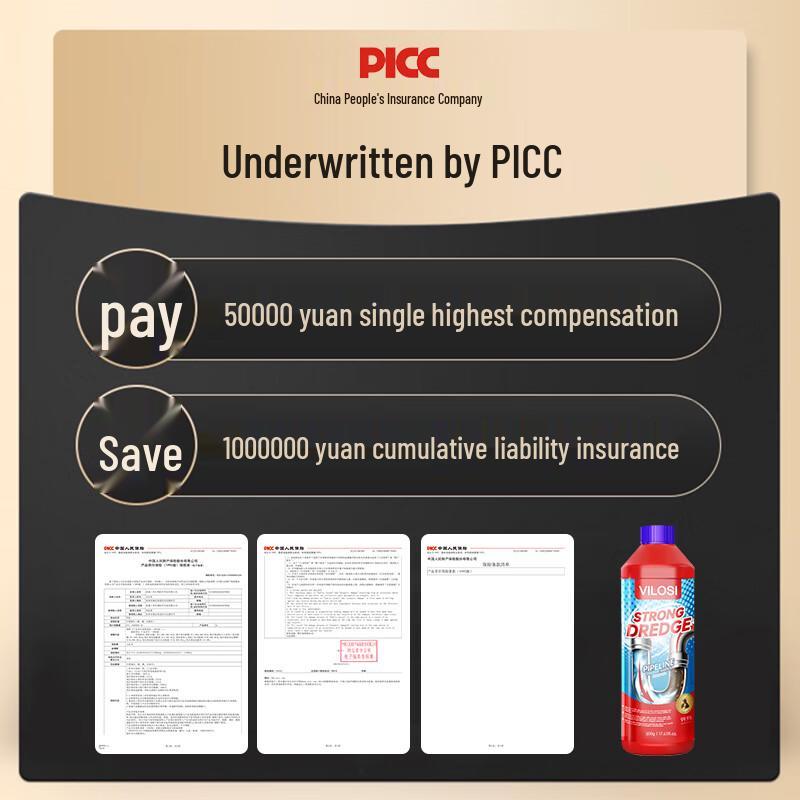 Vilosi Powerful Drain & Pipe Unclogging Gel