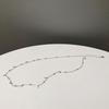Necklace Shiny Exquisite Round Pendant Choker Birthday Party Gift Women's Fine Jewelry