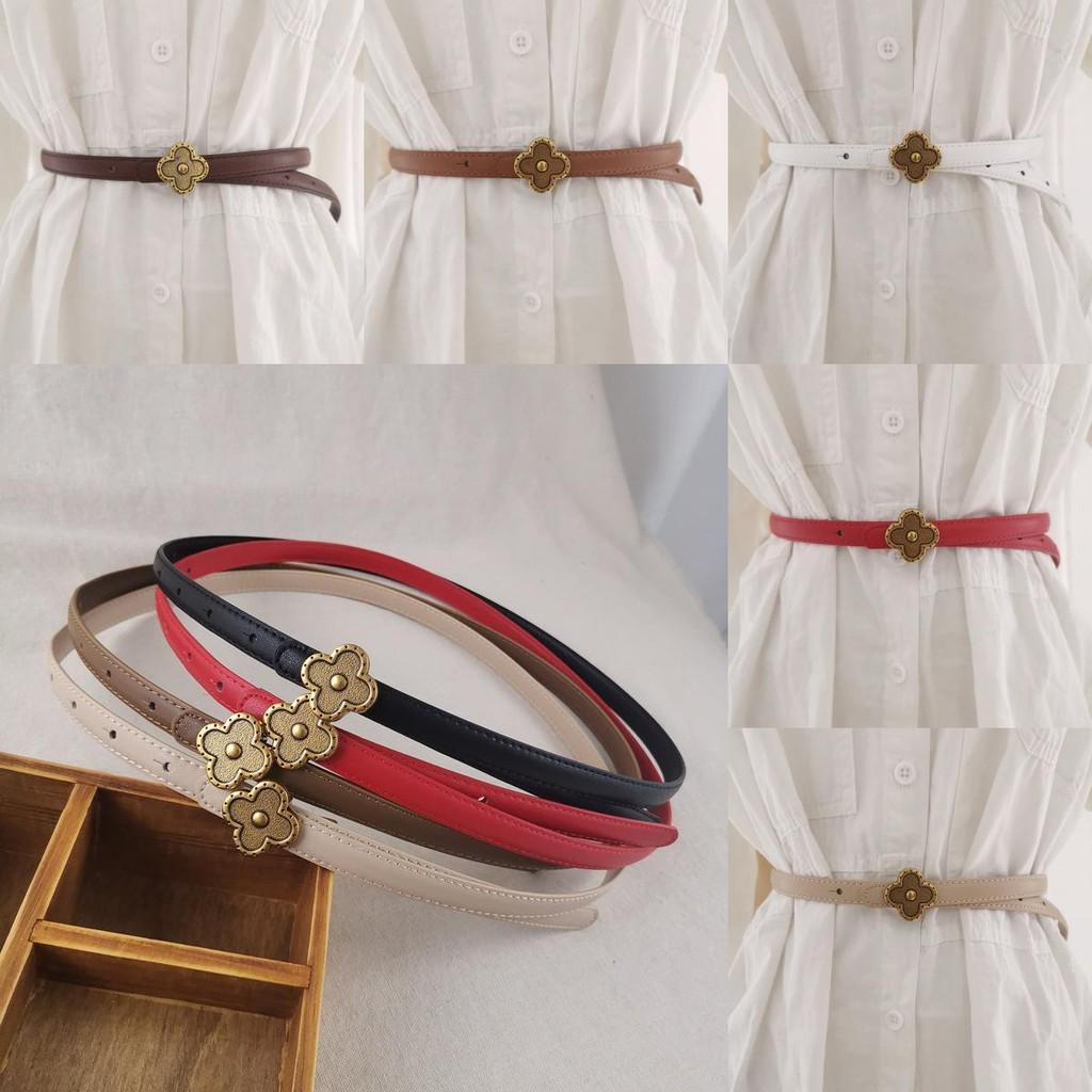 Womens Genuine Leather Waist Strap With Alloy Buckle For Formal And Casual Styles
