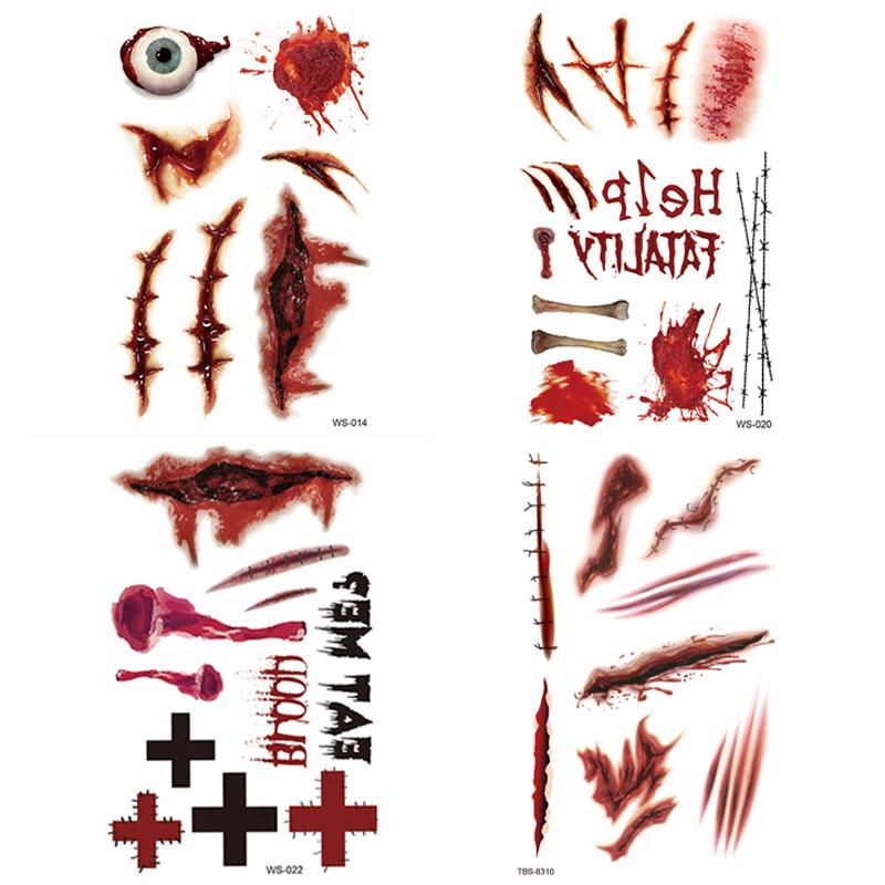Halloween Gloves Scary Atmosphere Decorated Blood Gloves Blood Socks Party Costume Blood Mark Props Halloween Decorative Prop