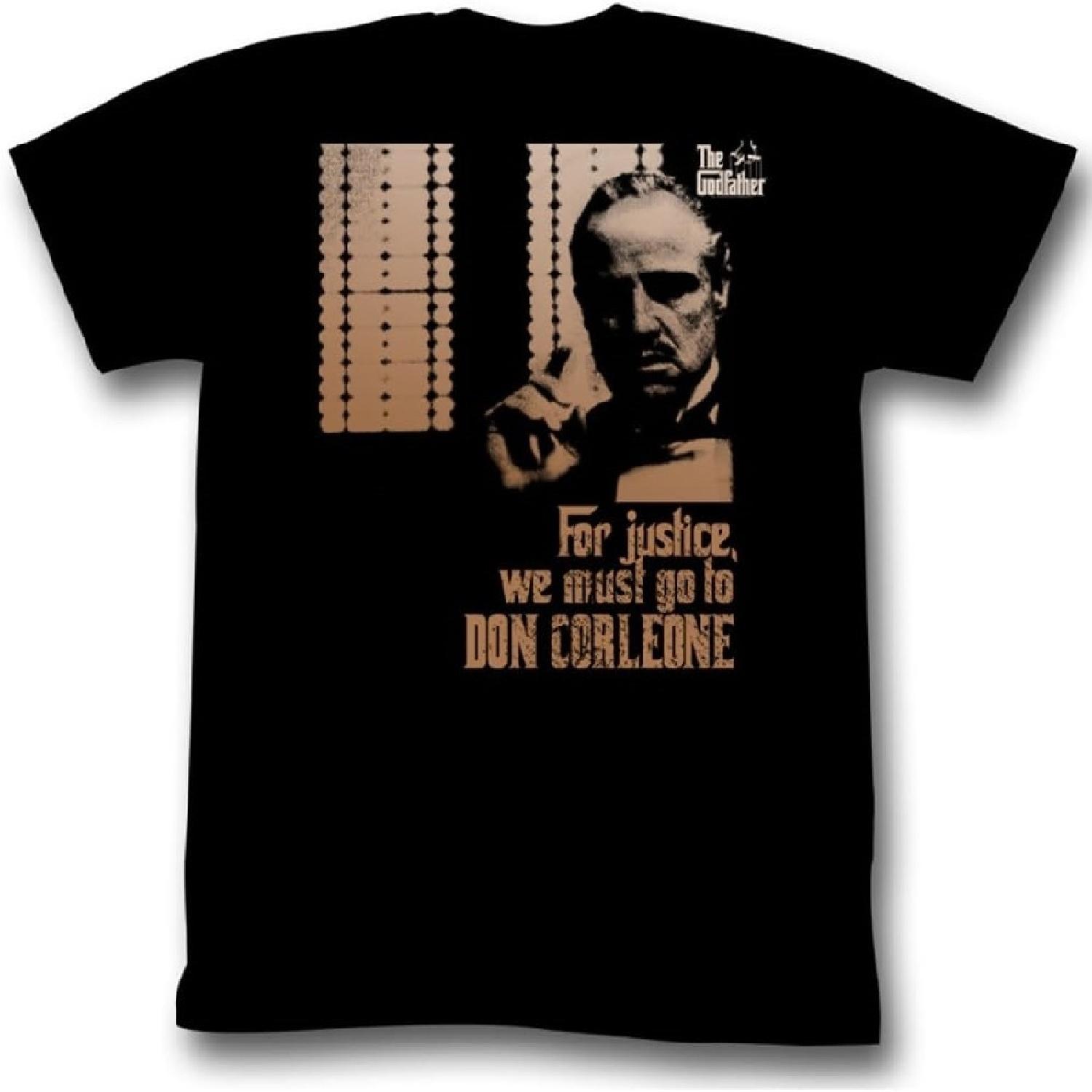 Godfather Men s Justice T-Shirt Black S