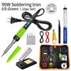 EU/US/UK Plug Digital Display Soldering Iron 90W Soldering Iron Pen  DIY Projects