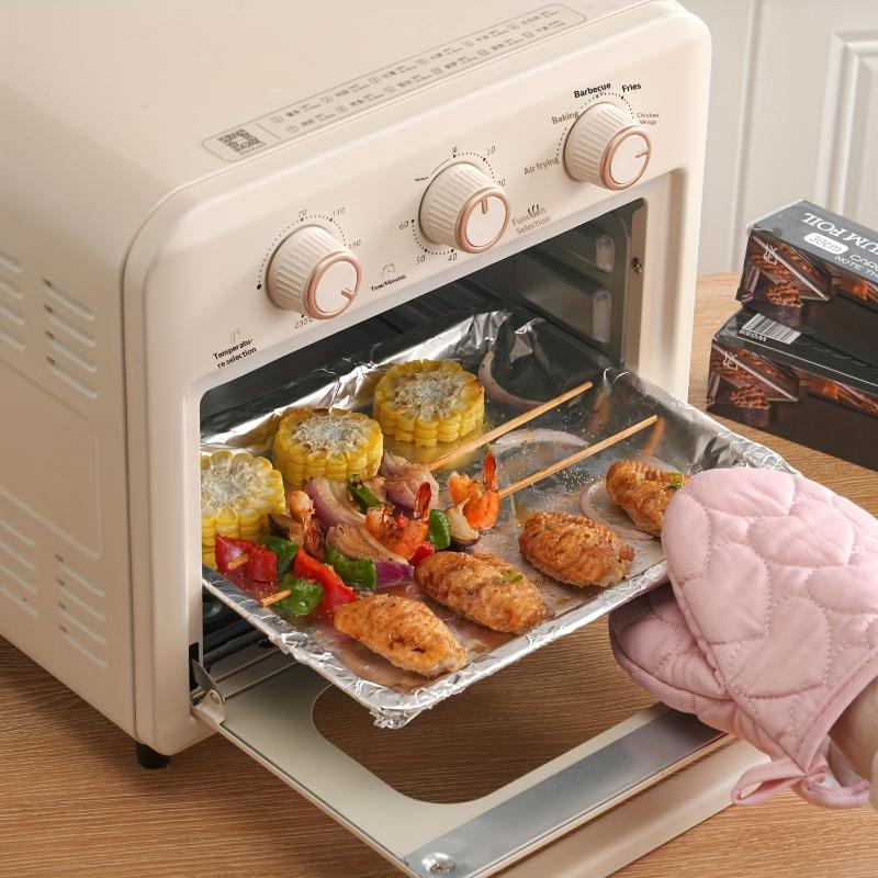 4 Stück Küchen-Topflappen-Set und Ofenhandschuhe, Hitzebeständig, Thermisch, Anti-Hitze, Für heiße Töpfe, Kochen, Backen