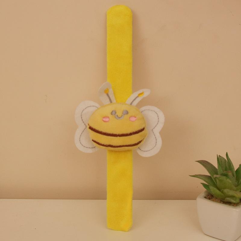 

Детская игрушка своими руками из ткани, наполненной хлопком, цветная плюшевая кукла-пчела, брошь, подвеска, аксессуары, штаны, кольцо 25cm