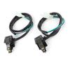 Universal Motorsykkel Starter Kill Switch Styre Tenning Dual Button 22mm Passer til Yamaha ATV Dit