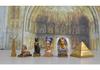Sphinx & Pyramids Architectural Model Desktop Ornament