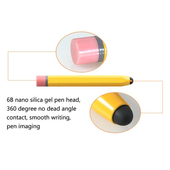 Stylus Pen Sensitive Non-delayed Anti-scratch Universal Accurate Condenser Cloth Head Touch Stylus Pencil for Tablet
