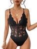 Summer Bestseller: Sexy Deep V-neck Lace Camisole Bodysuit