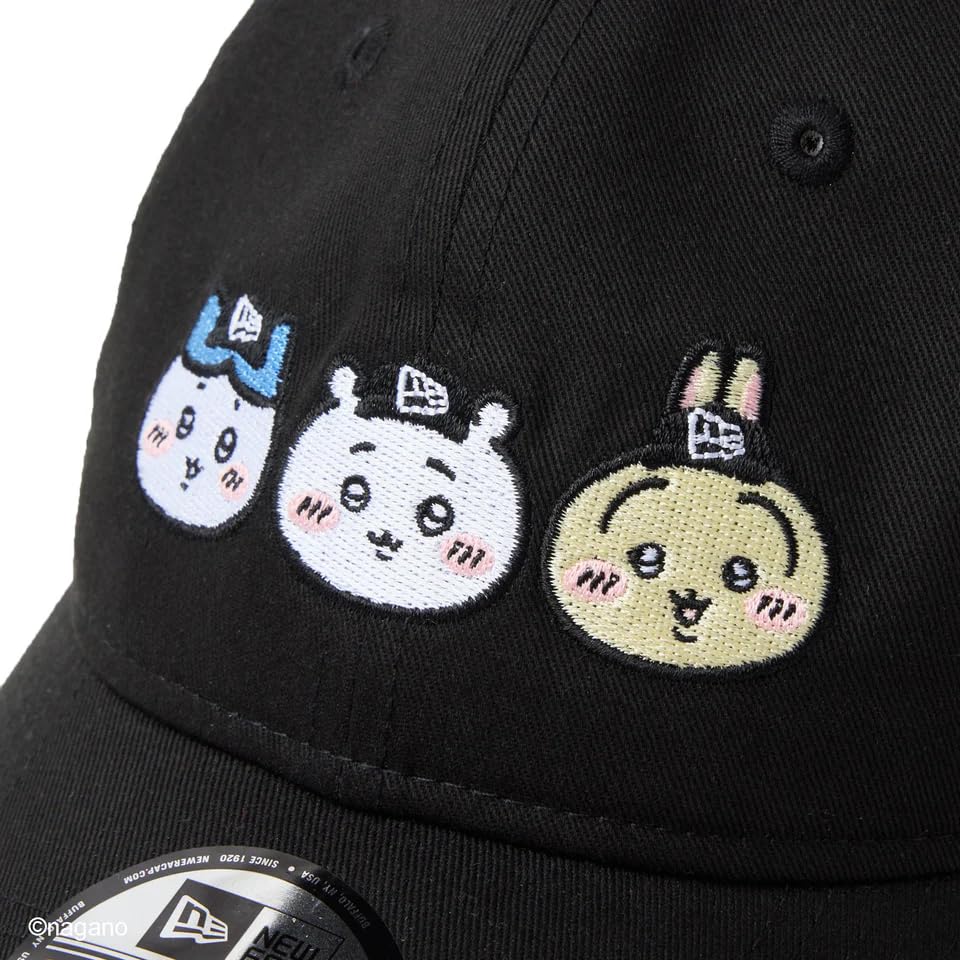 9TWENTY Cap Chiikawa Collaboration Black 920 CHIIKAWA BLK [New Era] - - - L/XL -