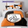 Al-Shabab FC Pattern Bedding,Quilt Set Quilt Cover Pillowcase Home Birthday Gift (1 * duvet cover + 2 * pillowcase, without core)